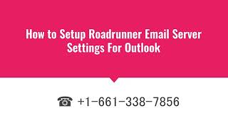 How to Setup Roadrunner Email Server Settings For Outlook