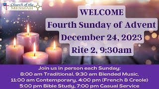 4th Sunday of Advent,  &quot;The Lord Is With You&quot; 12/24/23