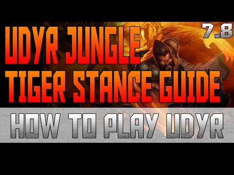 7.8 Tiger Stance Udyr Jungle Guide! | Playing From Behind | Season 7 Ranked Gameplay Commentary