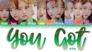WJSN (우주소녀) - You Got Lyrics (Color Coded Han/Rom/Eng)