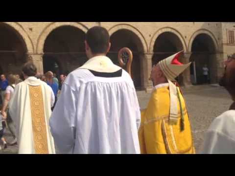 Montecassiano (MC) 15 Agosto 2015 - Processione delle " Canestrelle"