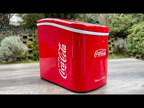 Coca Cola Eiswürfelmaschine Test - Abkühlung für Getränke Deutsch German