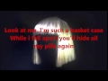 Sia - Cellophane lyrics