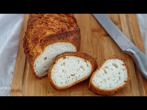 Easy Gluten Free Italian Bread: Crispy Crust, Soft Inside