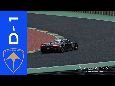 Angelelli Automobili - Superperformante D-1 in Handling Nardò Technical Center Circuit Test