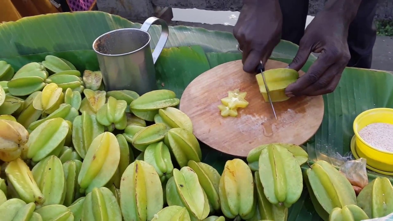 Star Fruits kolkata (Carambola) | Kolkata Street Food-Bengali Tasty Juicy Fruits-Indian Food
