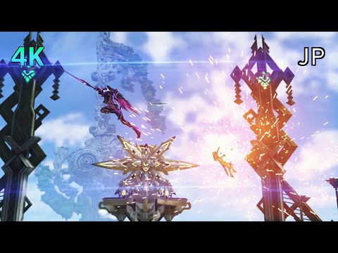 [4K] Xenoblade Chronicles 3 Cutscene 106 – The Sword of the End – JAPANESE