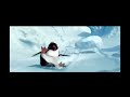 Penguin Sliding On The Ice And Snow
