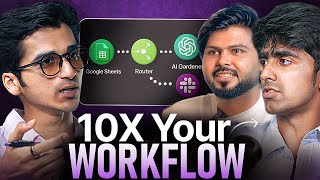 How You Can 10X Your Workflow With THESE AI Tools | Vishnu Vijayan | S