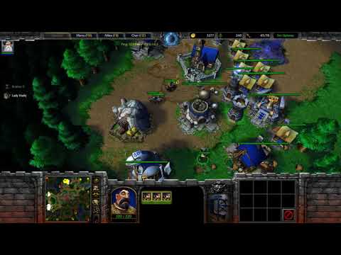 WarCraft Day Highlights #6 | 2v2 | HU/UD vs OR/NE | Lost Temple