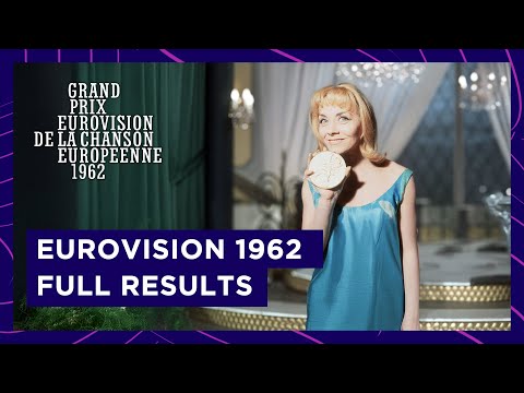 Eurovision Song Contest Luxembourg 1962 | Full Results