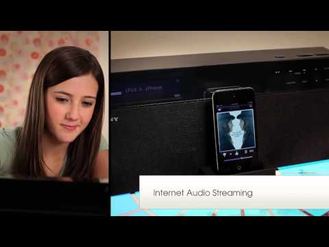 First Look Sony HomeShare Wireless Home Audio System Bedroom Overview Video