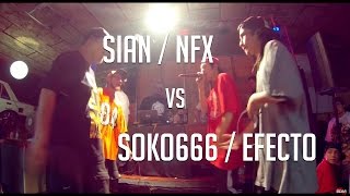 BDM Duplas / 8vos de Final / Sian & NFX VS Soko666 & Efecto