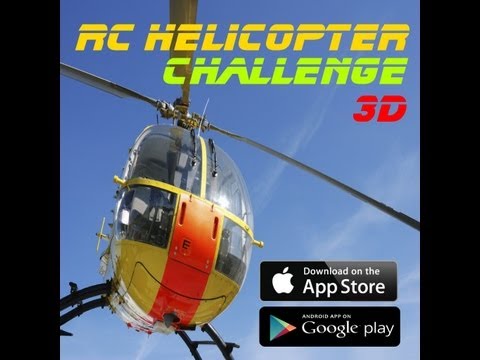 RC Helicopter Flight 3D Video