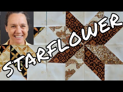 Star Flower Quilt Block