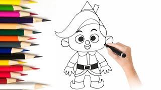 Cute Elf Drawing - Part 1 | Step-by-Step Tutorial