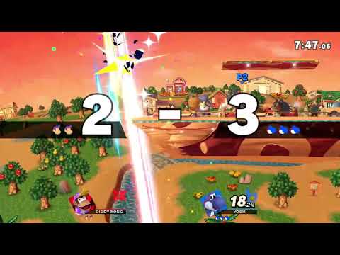 WinterShorts (Yoshi) Vs. Super_Spcy (Diddy) - Galaxy Gambit x Collision #14, Game 2