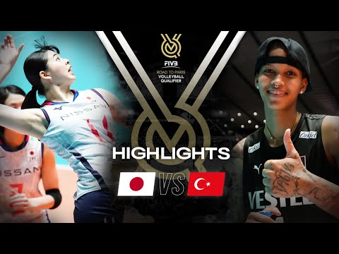 🇯🇵 JPN vs. 🇹🇷 TUR - Highlights | Women's OQT 2023