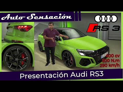 Presentación Audi RS3 2022 Sedan  y Audi RS3 2022 Sportback  . ¿El rey de los compactos deportivos?