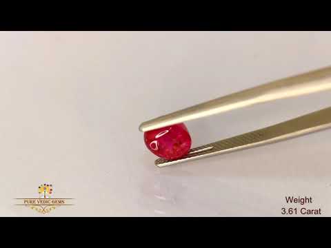 Burma Ruby 3.61ct. (Super Premium) video