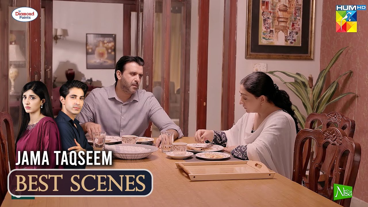 Jama Taqseem Ep 16 - Best Scene 01  [Mawra Hocane & Talha Chahour] - HUM TV