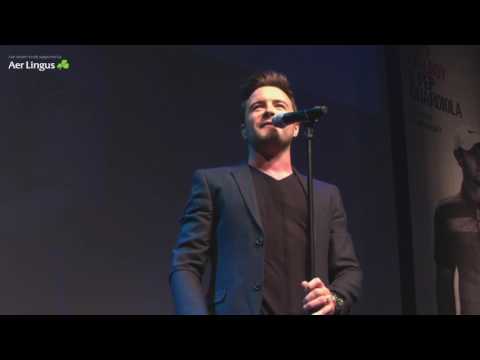 Shane Filan at special charity evening in aid of the Rory Foundation 2017.