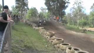 preview picture of video '150cc Motocross Race 3 Mini Lights 12-15 Year Olds on 6th March 2011'