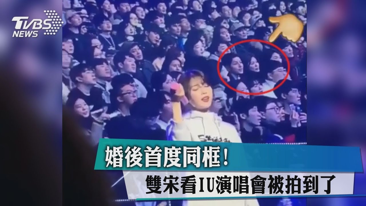 婚後首度同框！　雙宋看IU演唱會被拍到