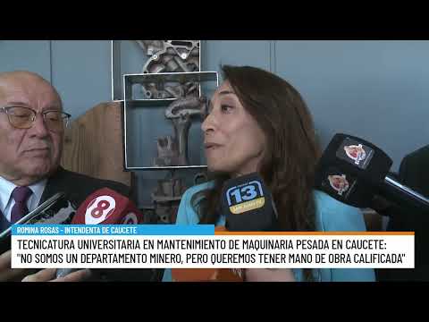 Caucete implementará la Tecnicatura en Mantenimiento de Maquinaria Pesada