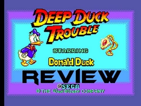 Deep Duck Trouble starring Donald Duck Master System