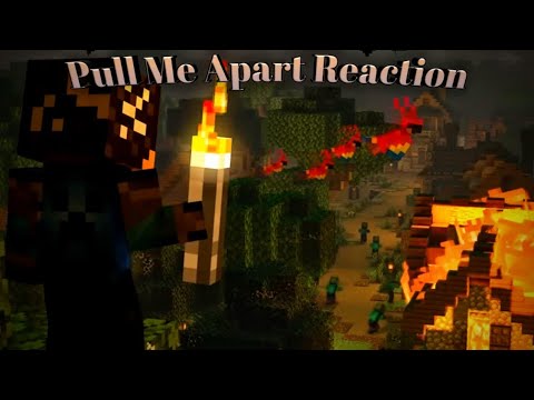 Dark Reacts - Reacting to "Pull Me Apart" Minecraft Music Video by JeffVix