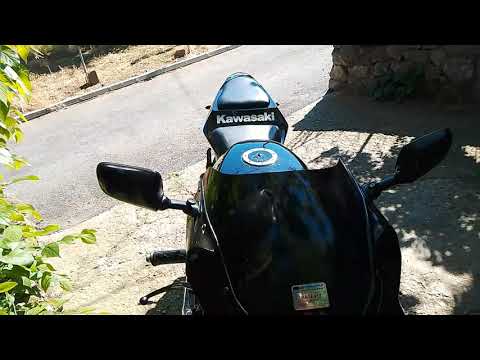 kawasaki zx400r 400cc 2000y,inline 4 cylinder,full restoration,full led sistem, Mivv Exhaust carbon