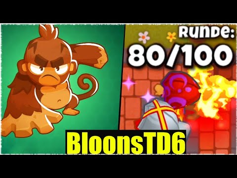 CHIMPS! ABER NACH RUNDE 80 DARF ICH NICHTS MEHR MACHEN! - Bloons TD6 [Deutsch/German]
