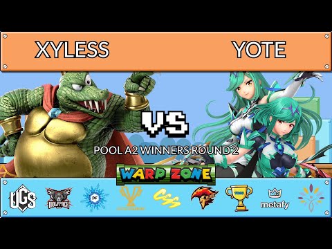 Warp Zone - Pool A2 Winners Round 2 - Xyless(King K Rool) Vs. Yote(Pyra and Mythra)