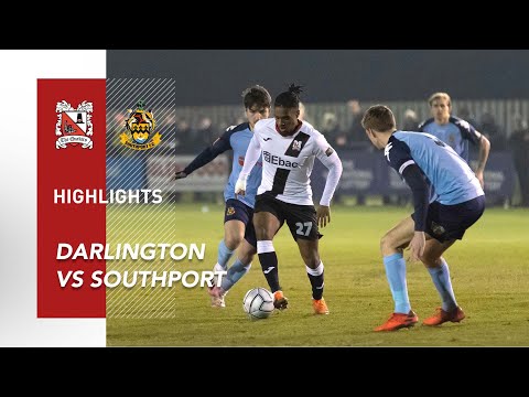 Darlington 1-0 Southport - National League North - 2021/22