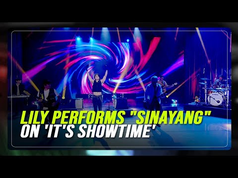 LILY performs "Sinayang" on 'It's Showtime' | ABS-CBN News