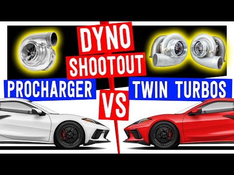 DYNO SHOOTOUT: C8 Corvette ProCharger VS Twin Turbos Compared Head-to-Head!