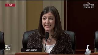 WATCH: Rep. Luria on Trump’s ‘dereliction of duty’ during insurrection | Jan. 6 final meeting