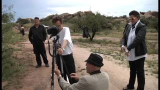 Al Stewart - Elvis at the Wheel music video shoot - Dragoon Cadillac