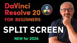 Split Screens in DaVinci Resolve Made Easy (Beginner Tutorial)
