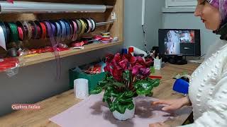 Saksılı Çiçek Nasıl Paketlenir? | Sıklamen Çiçeği Bakımı Nasıl?