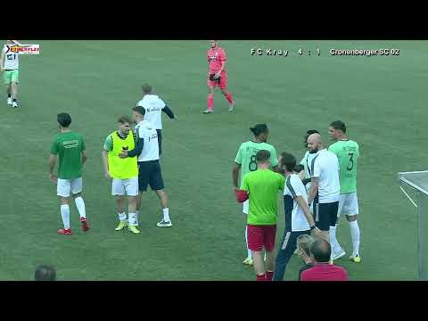 2022 06 12  FV N'rh  Oberliga Abstiegsrunde SP11 FC Kray vs  Cronenberger SC 02