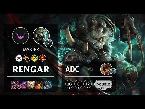 Rengar ADC vs Ziggs - KR Master Patch 12.5