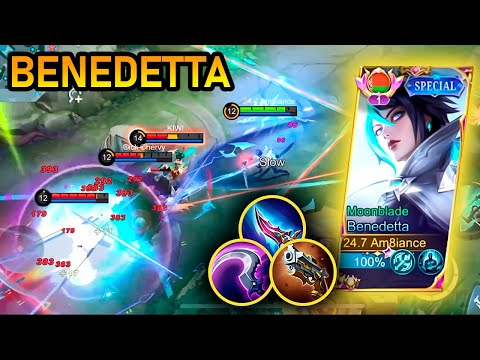 Benedetta Offlane - Hard Blade!! Top Global Benedetta | Gameplay MLBB