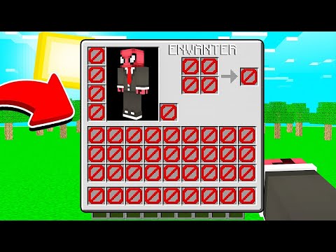 MİNECRAFT AMA ENVANTER YASAK ❌
