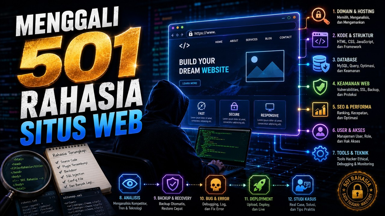 Menggali 501 Rahasia Situs Web