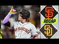 San Francisco Giants Vs San Diego Padres 3 31 26 Game Highlights