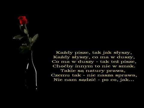 Marek Burski, Piszę powieść historyczną (słowa i muzyka Bułat Okudżawa)