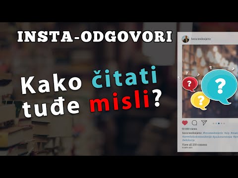 Kako čitati tuđe misli?