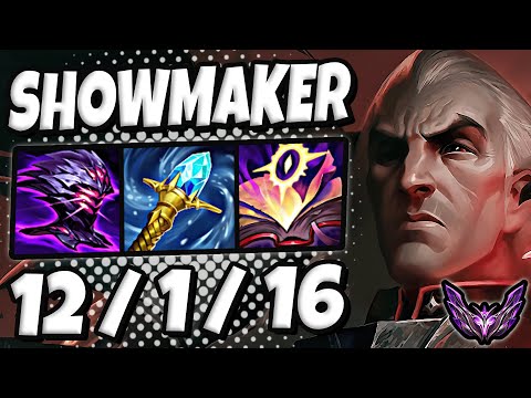 DK ShowMaker Swain vs Zed [ MID ] Patch 12.23 Korea Master ✅